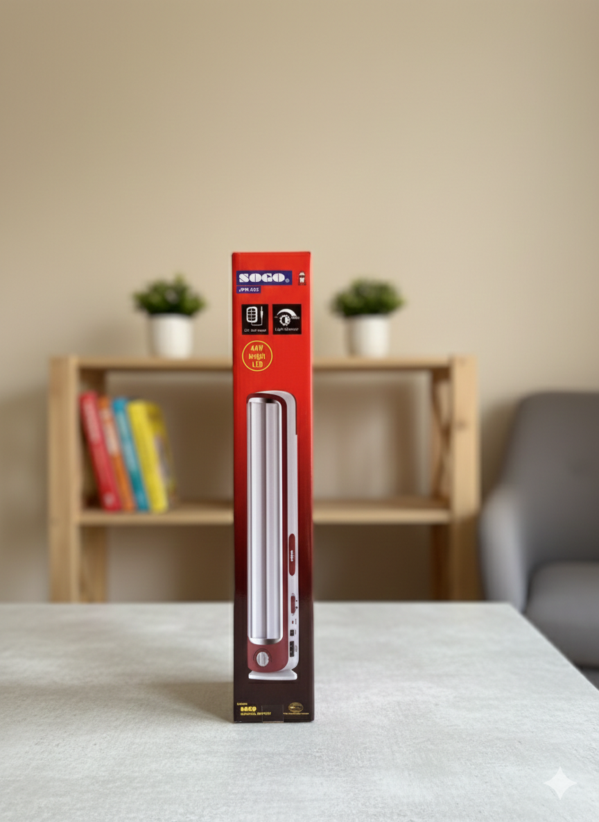 SOGO Bright Led 44W rechargeable light with dimmer Feature