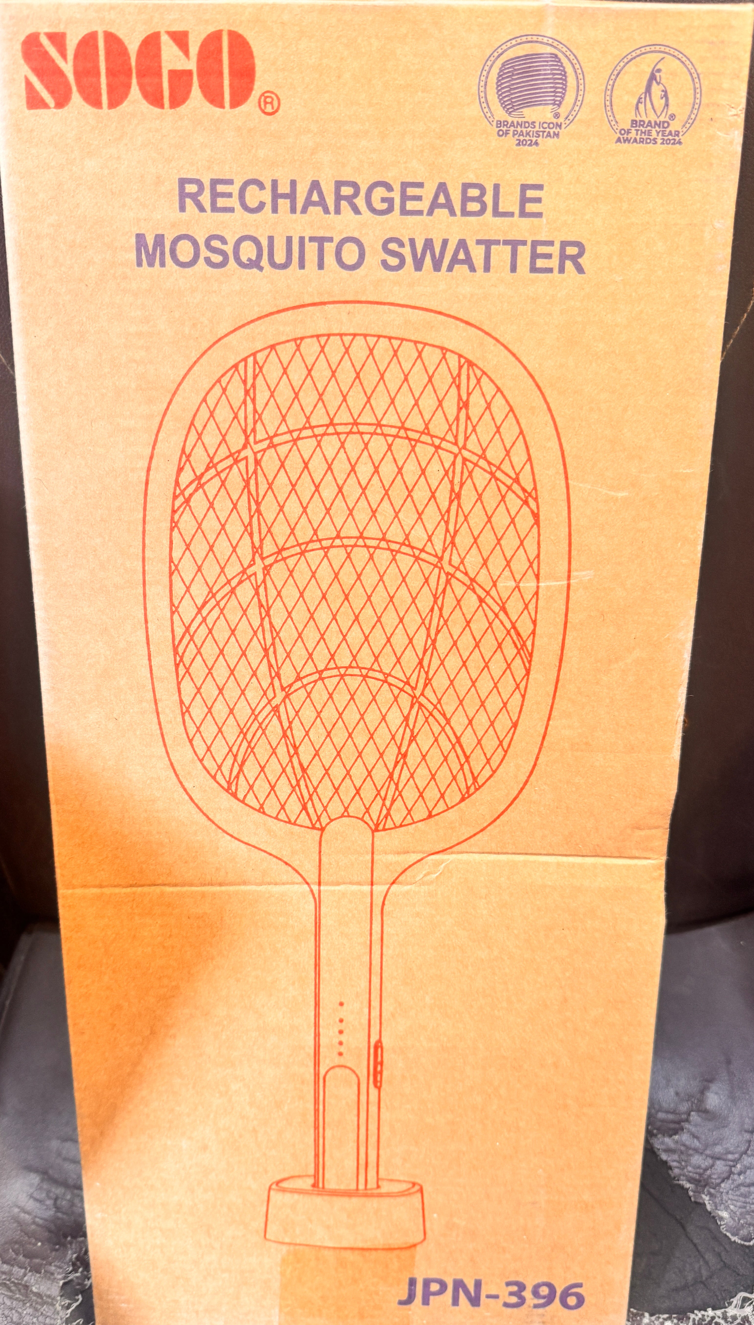 SOGO Rechargeable Mosquito Swatter + Lamp