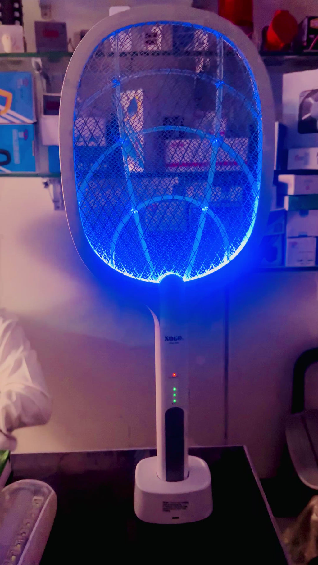 SOGO Rechargeable Mosquito Swatter + Lamp