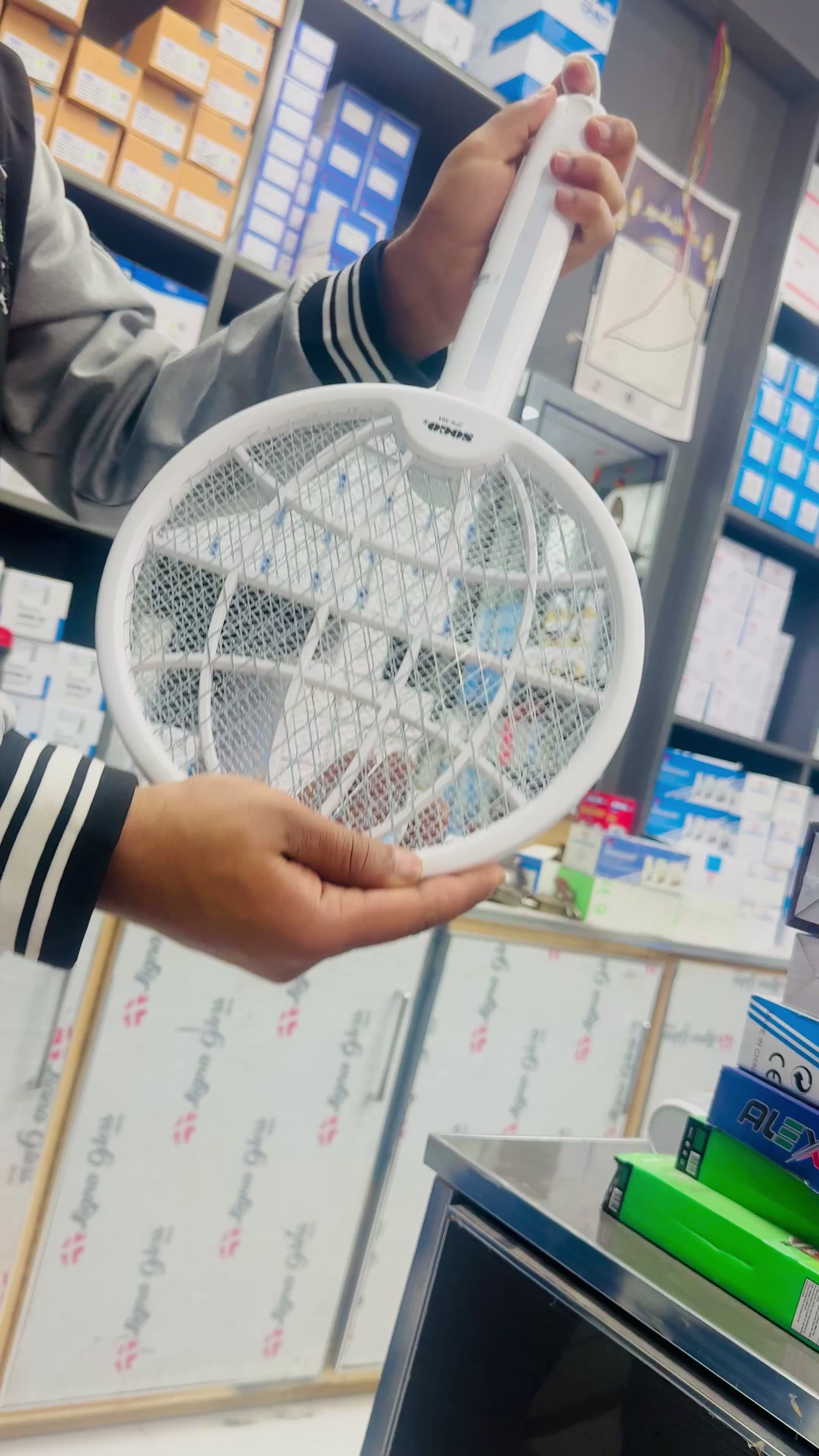 Ultra-Sleek 2-in-1 Rechargeable Mosquito Swatter